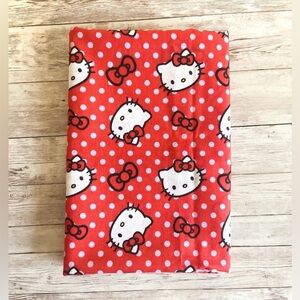 1 Yard Hello Kitty Polka Dot Fabric